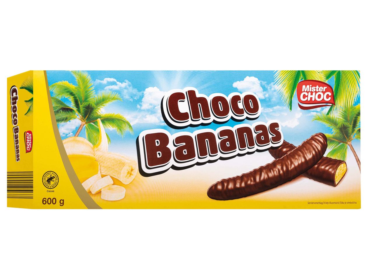 Mister Choc Choco Bananas csokibanánok.