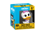 Funko Minis Daisy Duck vinyl figure in a box, part of the Disney Mickey and Friends collection.