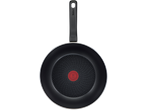 Tefal Aluminium Stirfry Pan with a black non-stick interior and red Thermo-Spot indicator.