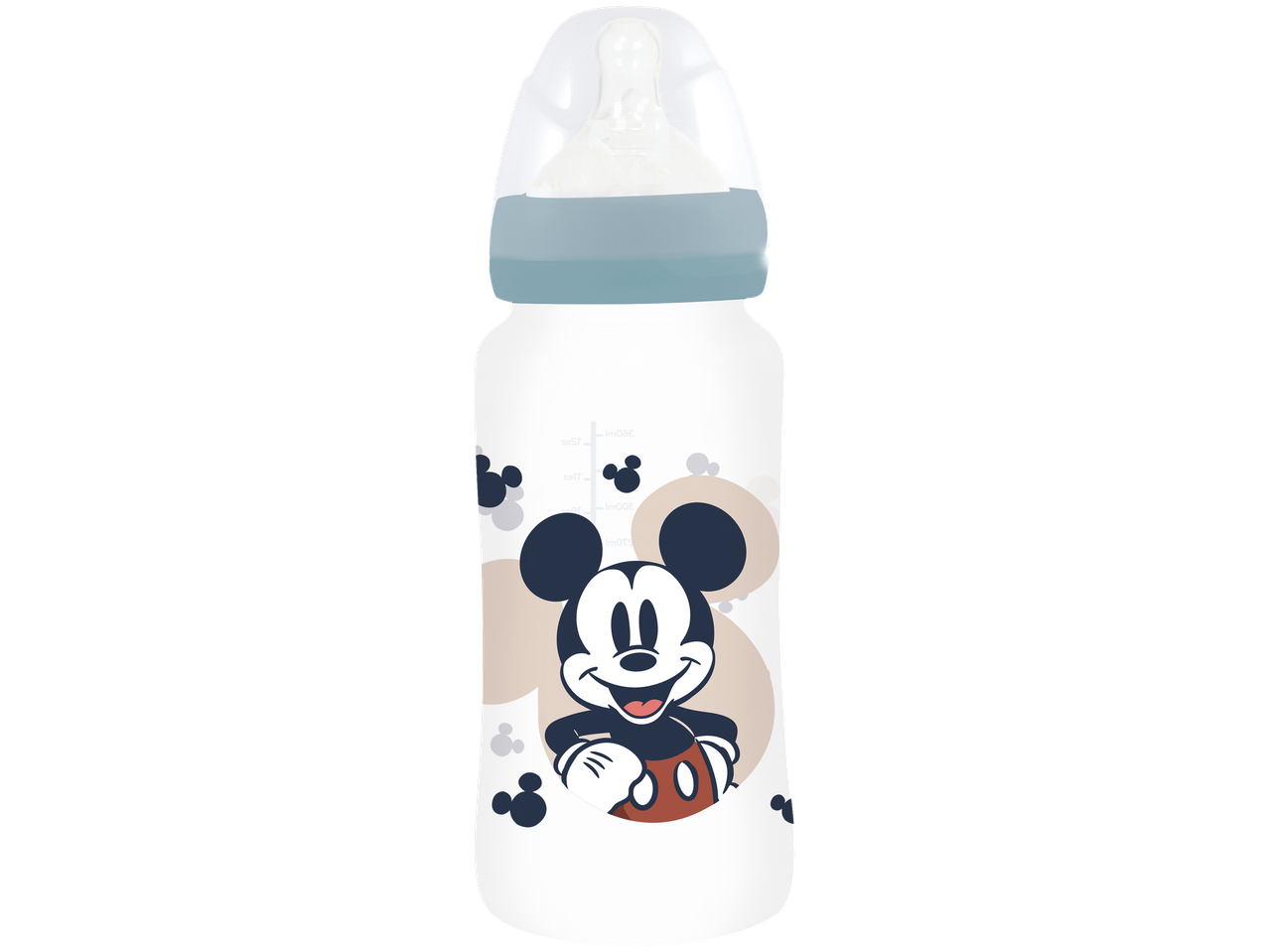 Biberon pentru bebeluși cu Mickey Mouse.