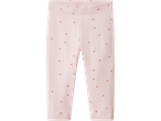 Παιδικό κολάν κάπρι Lupilu σε ανοιχτό ροζ με κόκκινες πουά.