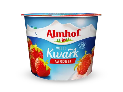 ALMHOF Volle kwark aardbei