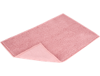 Tapete de banho rosa Livarno com textura de bolhas