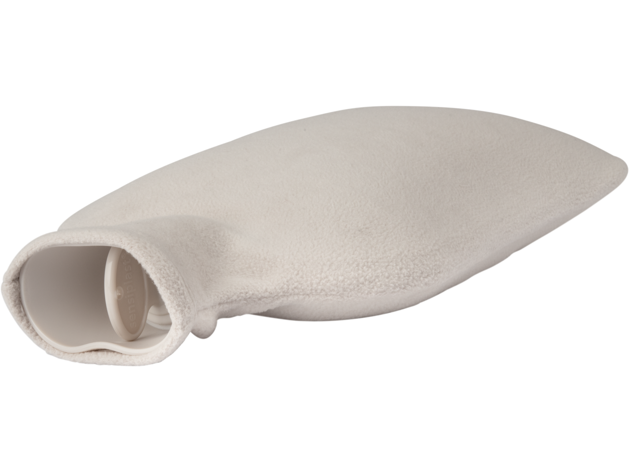 Minkštas karšto vandens butelis.