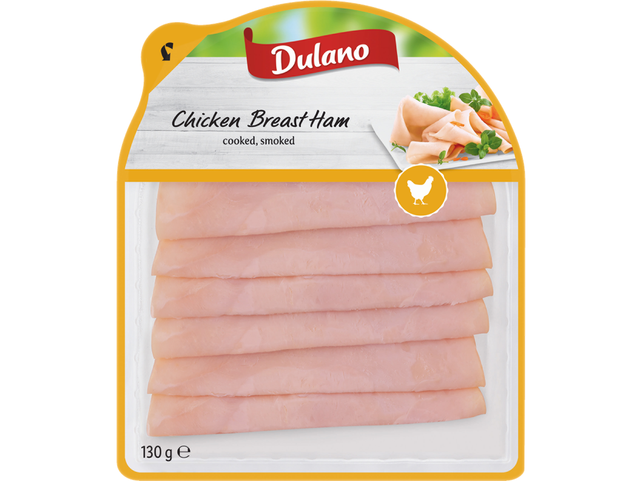 Főtt, füstölt Dulano csirkemell sonka.