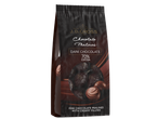 Sachet de pralines au chocolat noir 70% cacao avec un fourrage crémeux.