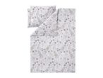 Floral patterned duvet cover and pillowcase set