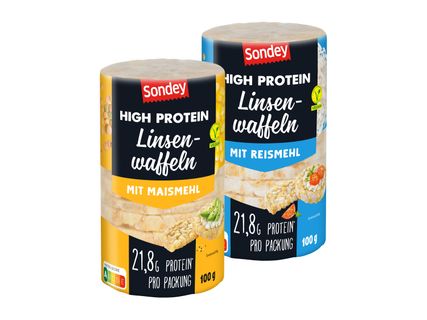 Sondey High Protein Linsenwaffeln