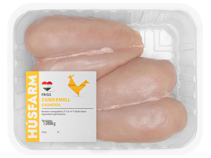 Friss, csontos csirkemell