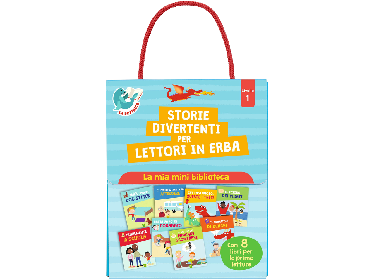 Libro per bambini “Prime letture”, 8 pezzi