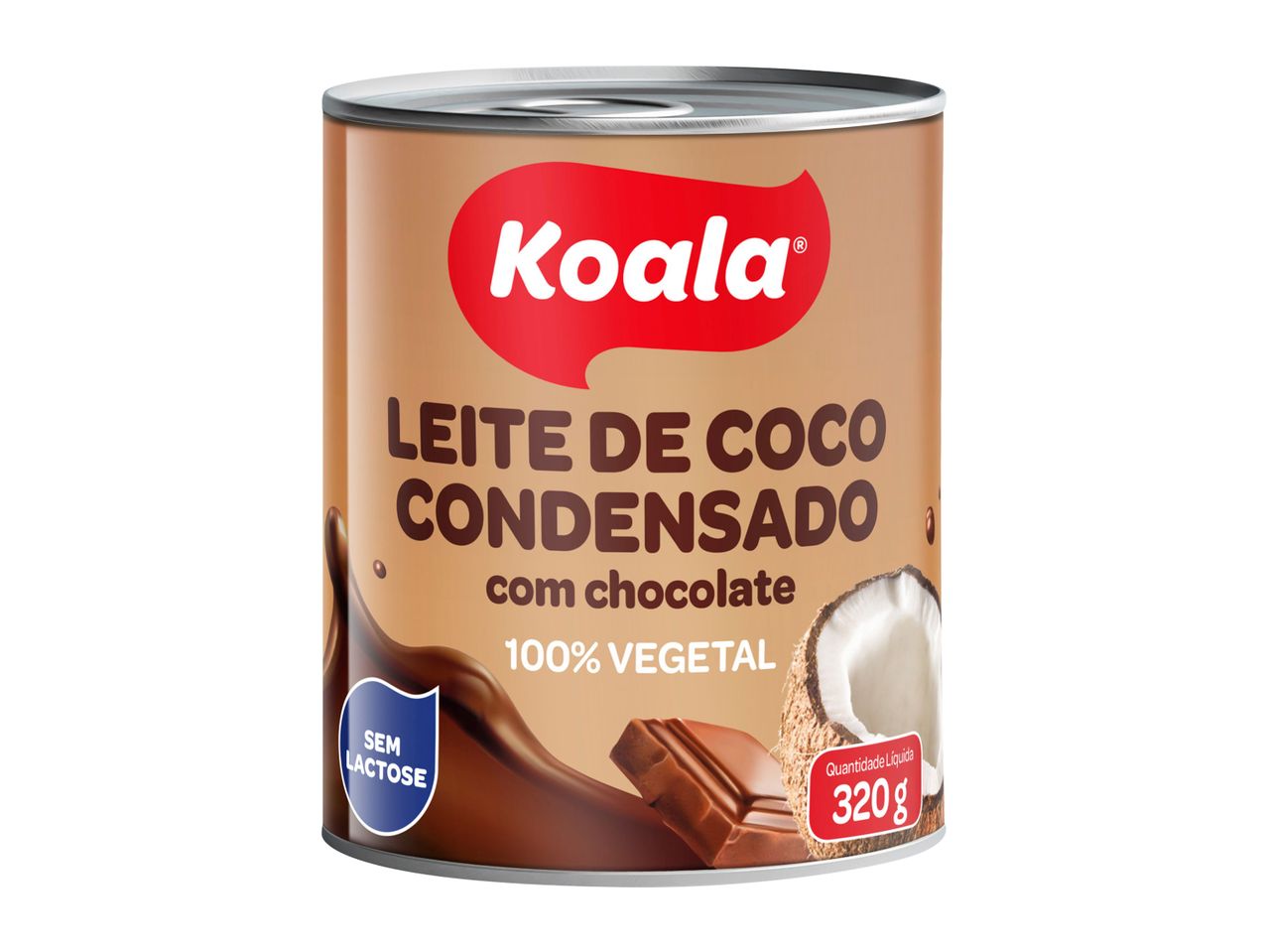 Koala brand sweetened condensed coconut milk with chocolate.
