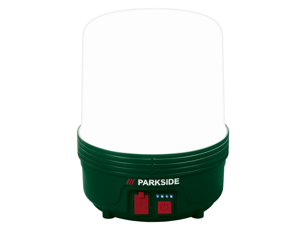 PARKSIDE® Lampa akumulatorowa 360° z funkcją powerbanku 3,7 V