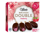 Înghețată Gelatelli Mini Sticks Double Raspberry, 6 bucăți, 300g.