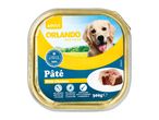 Orlando: dog food, chicken pâté.