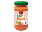 Pesto bio Kania Alla Calabrese în borcan.