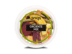 Snaqs gedroogde groentechips: een mix van biet, pompoen en wortels.