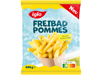 Iglo Freibad Pommes
