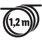 1,2 m metrii cablu