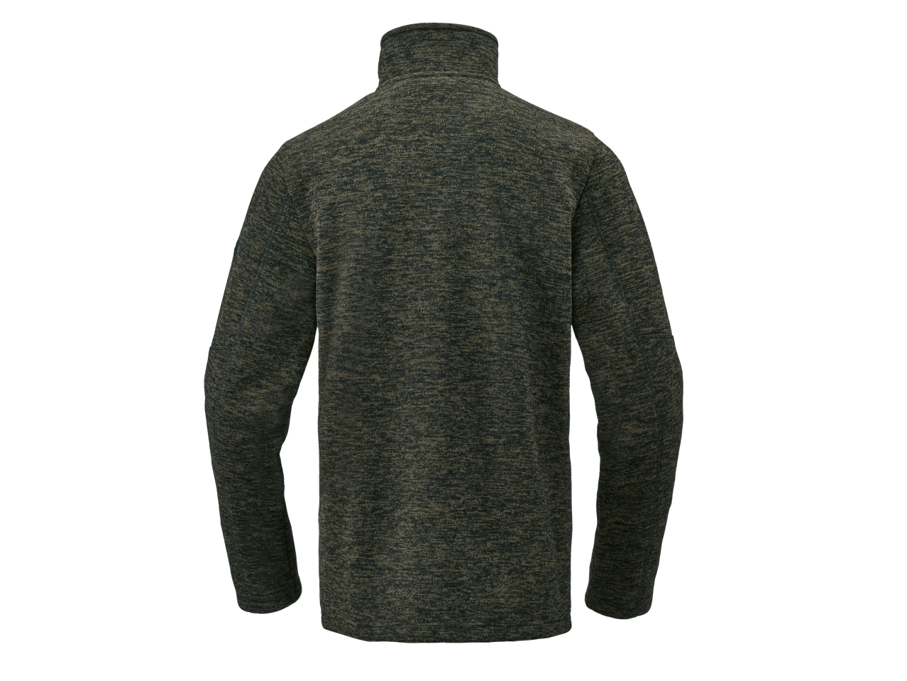 PARKSIDE® duks od flisa tamnozelene boje sa visokom kragnom, pogled otpozadi