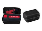Ultimate Speed jump starter kit in an open and closed black case.