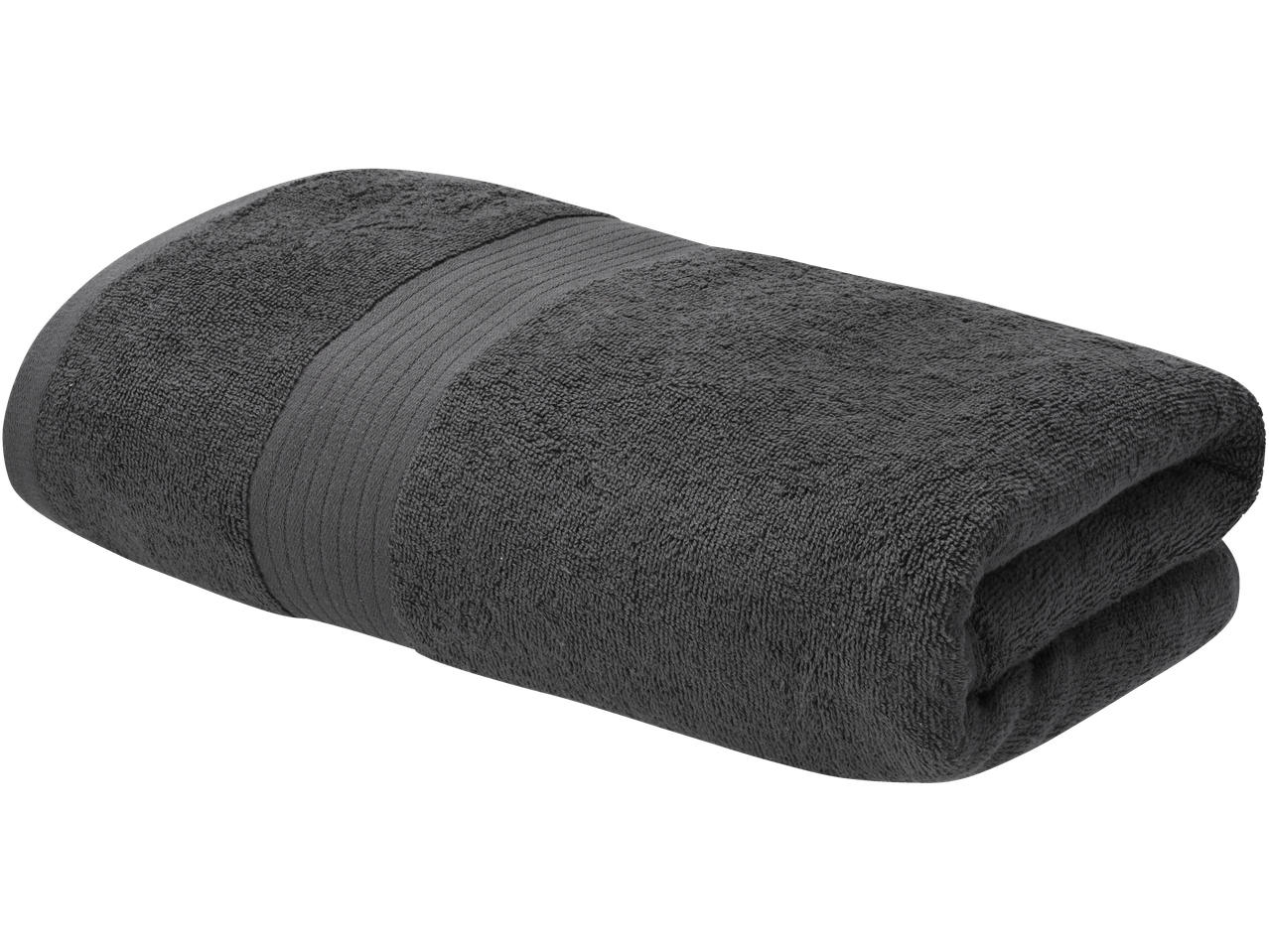 Livarno dark gray folded towel