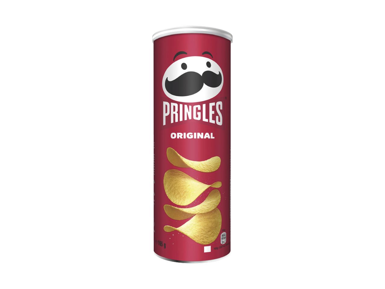 A can of Pringles Original crisps.