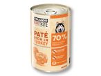 Пастет за кучета Orlando PureTaste с пуйка, 70% месо, без зърнени култури.