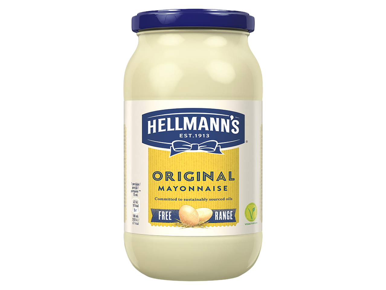 'Hellmann's Original' majonezas stiklainyje