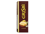 Опаковка бисквити с лимонов крем, с надпис „L'ORIGINALE GRISBÌ LIMONE“.