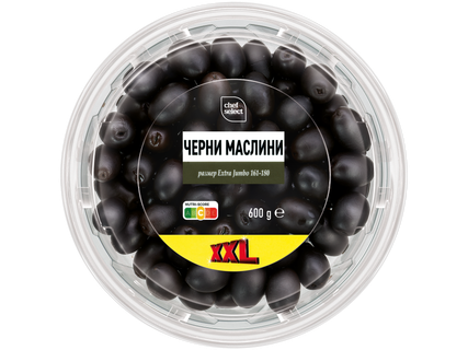 CHEF SELECT Черни маслини XXL