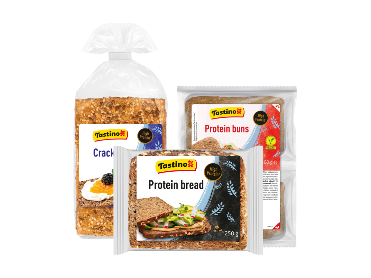 Pane o cracker proteico