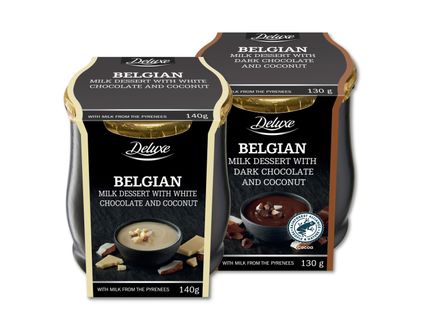 Deluxe Beļģu šokolādes deserts 130g