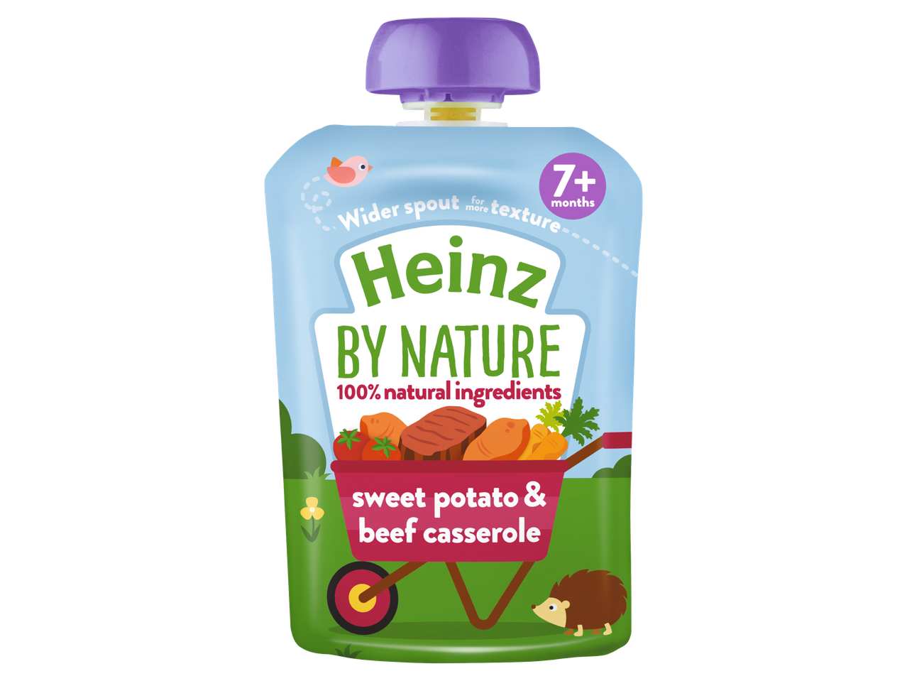 Heinz By Nature: sweet potato & beef casserole for babies from 7 months.