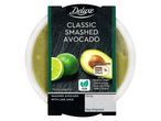 Deluxe Classic Smashed Avocado with lime juice.