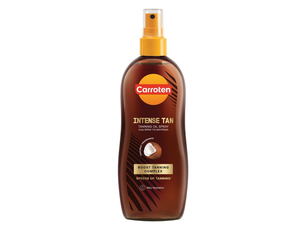 Carroten Oil Σπρέϊ Intense tan SPF0