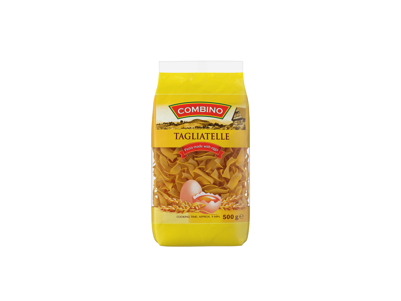 Combino Tagliatelle ægpasta i gul emballage, 500 g