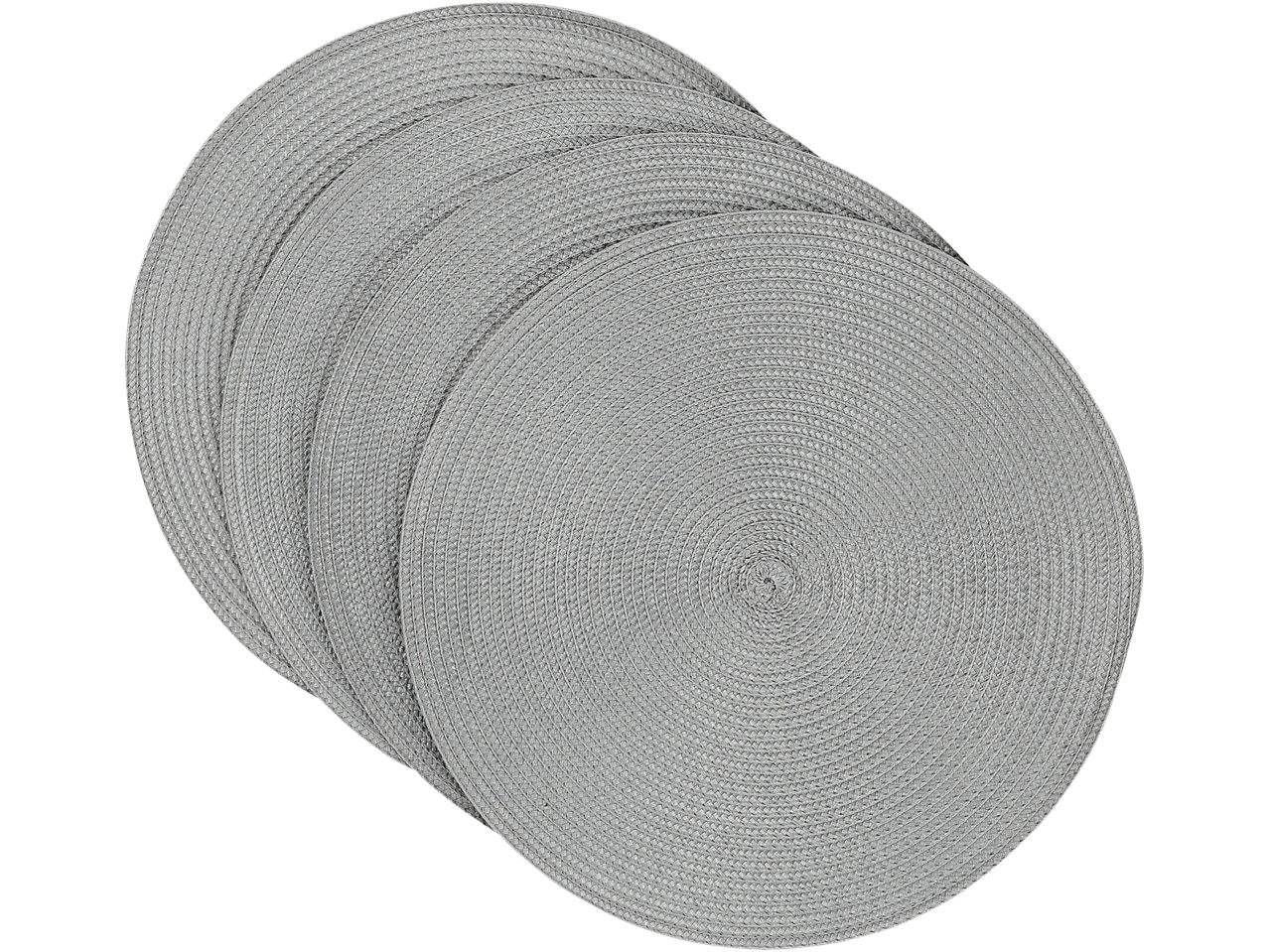 Virn ümmargusi, halli punutud lauamatte.