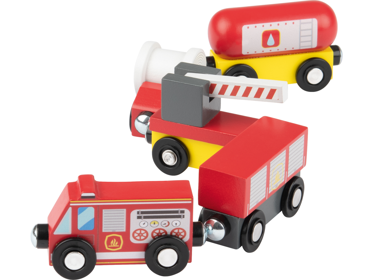 Conjunto de Comboios em Madeira