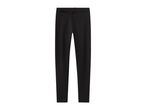 Black leggings on a white background