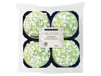 St. Patrick's Day muffin