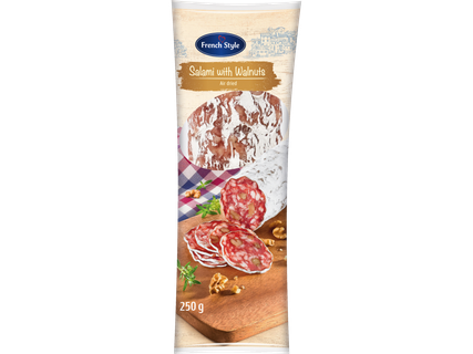 Salami met walnoot