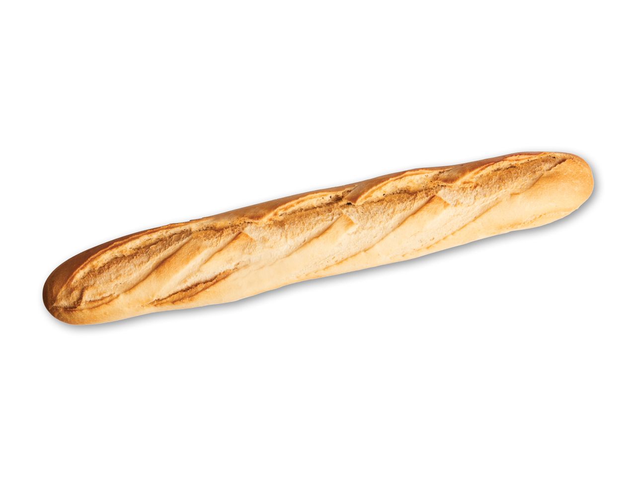 Lang, sprød baguette.