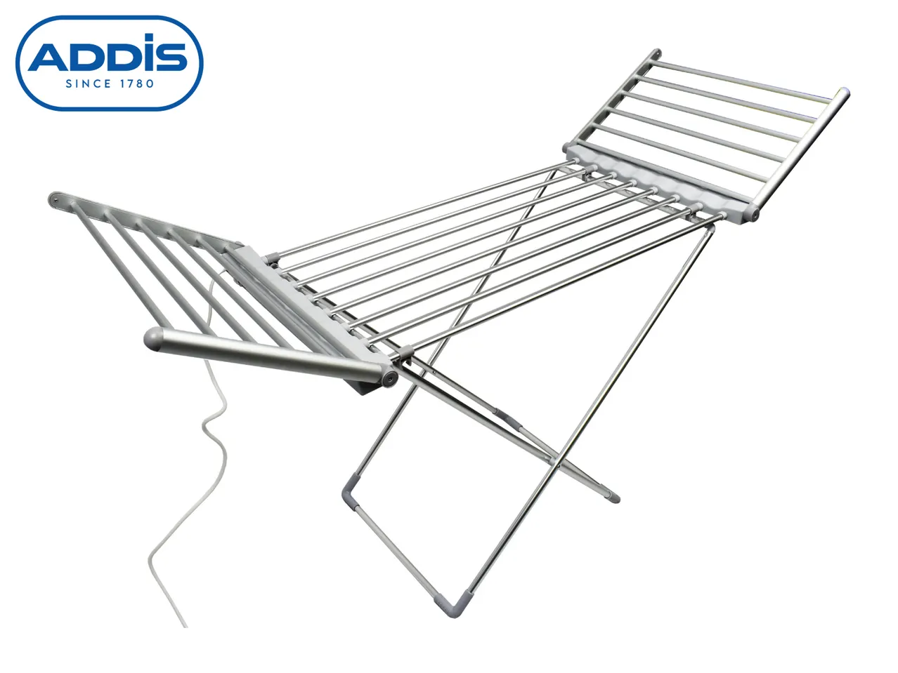 Addis 12m Heated Wing Clothes Airer
