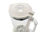 Liquidificador SILVERCREST com tampa branca e escala de medição
