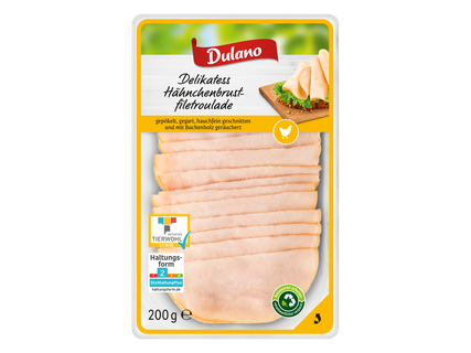 Dulano Delikatess Geflügelfiletrouladen