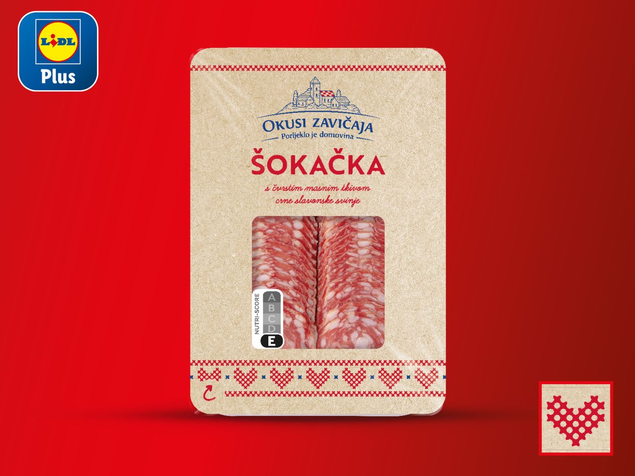 Pakiranje Sokacke kobasice iz Plodina.