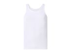 Men's white tank top undershirt