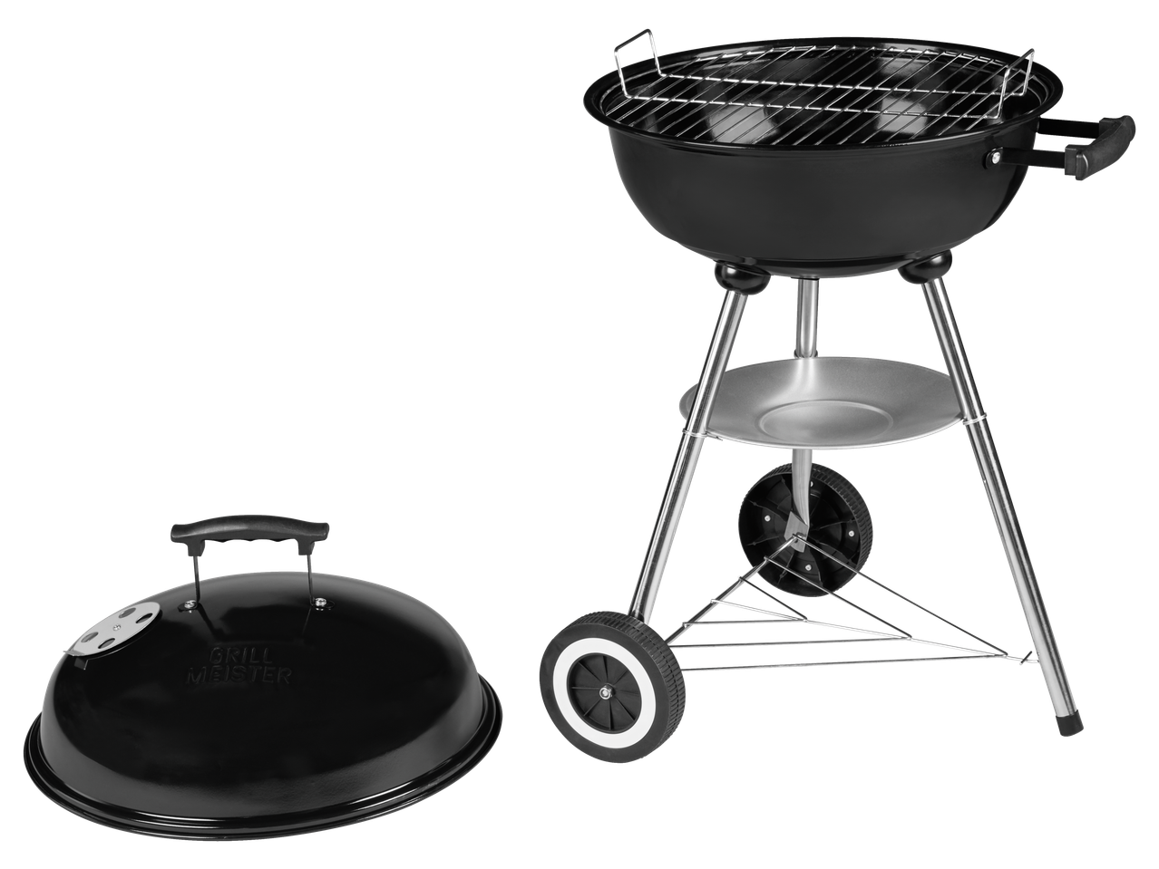 GRILLMEISTER roštilj na ćumur sa poklopcem i točkovima