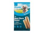 Orlando dog treats: 4 classic Mini Chew Bones.