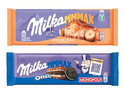 Ciocolată cu lapte, umplută